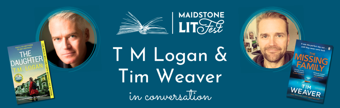 SOLD OUT – Suspense After Dark: Dinner with TM Logan and Tim Weaver
