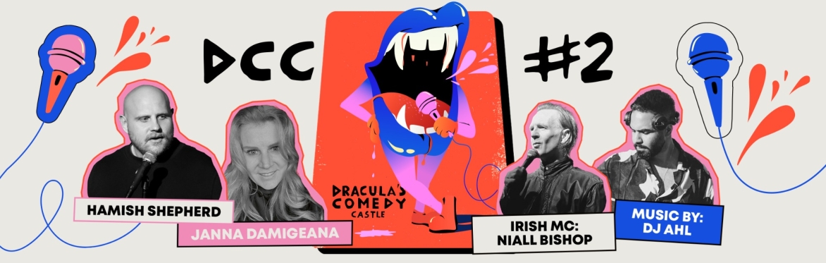DRACULA'S COMEDY CASTLE 🎤 SAT 26 APRIL @ 7PM 👉🏼 Feat. HAMISH SHEPHERD 📍Upstairs @ Jaxx