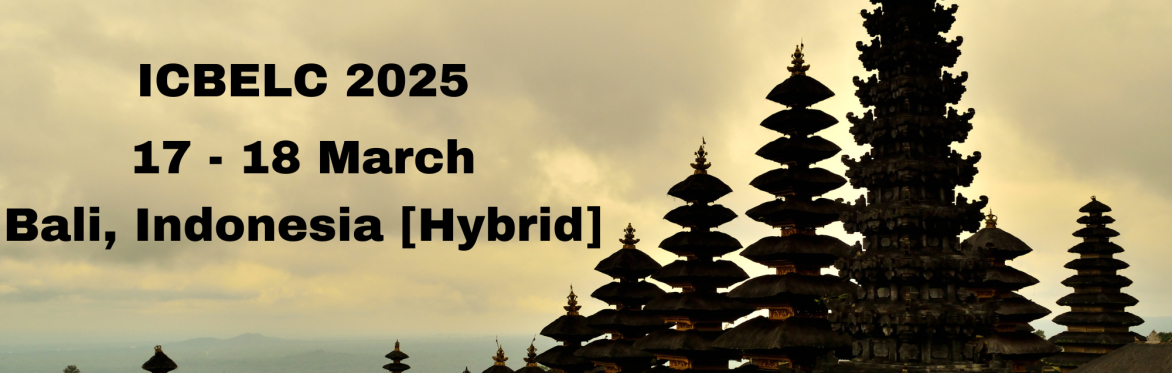 International Conference on Business Economics, Literature, and Culture 2025 [ICBELC 2025]