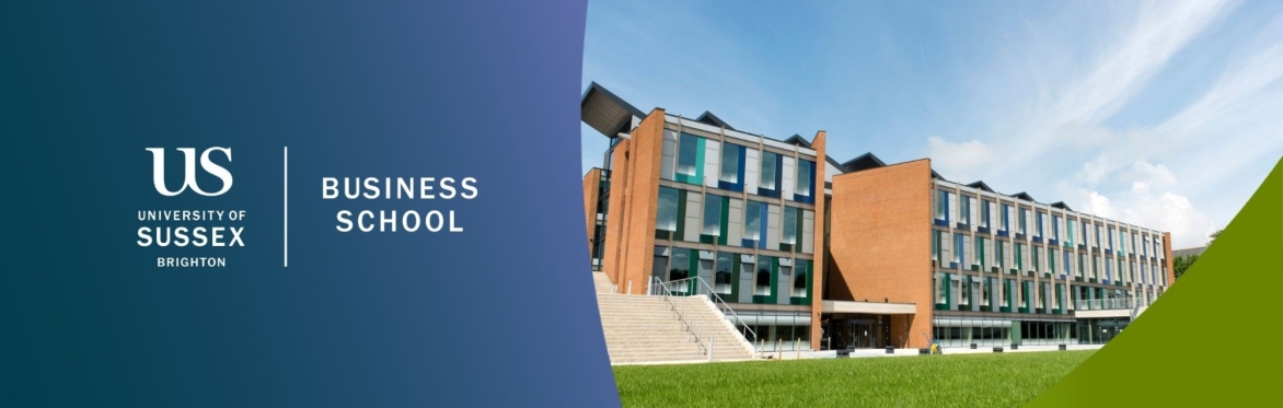 Business School logal and image of Jubilee building exterior