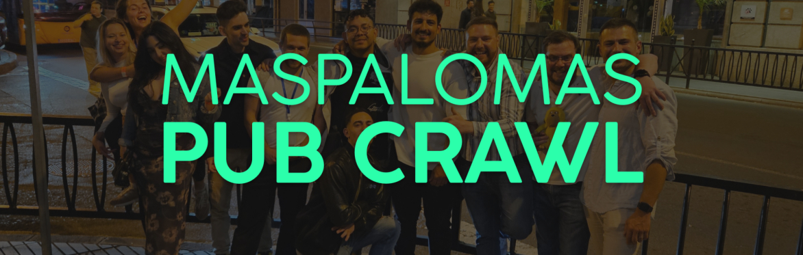 Maspalomas Pub Crawl: 4 Venues, Free Shots & Party Games