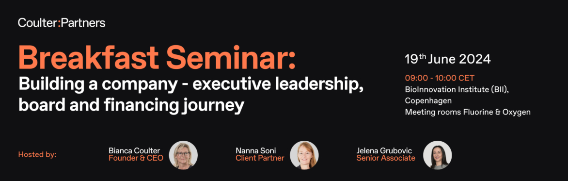 Coulter Partners Breakfast Seminar