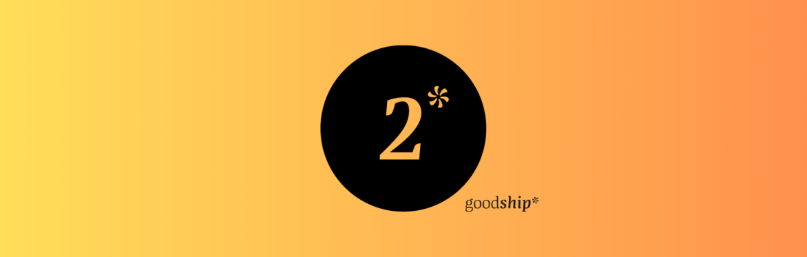 GoodShip* is 2 - Two years of play and impact