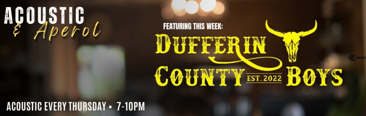 Acoustic & Aperol feat. Dufferin County Boys
