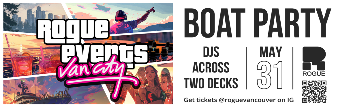 Rogue - Sunset Boat Party ☀️