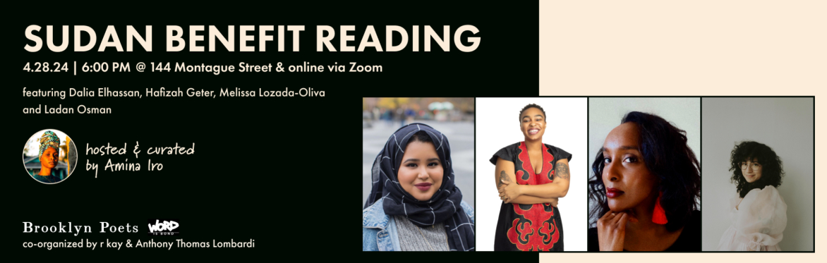 Word is Bond: Sudan Benefit Reading