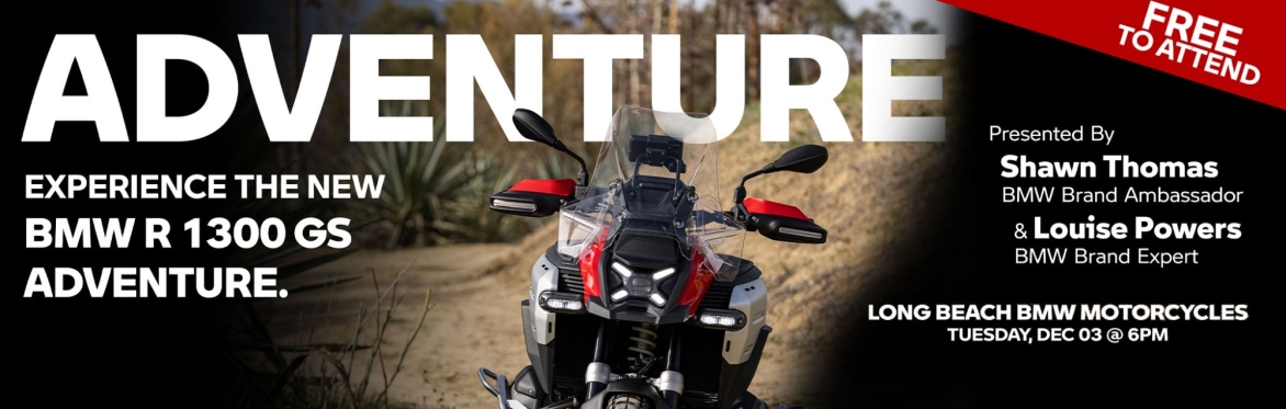 R 1300 GS Adventure LIVE w/ Shawn Thomas
