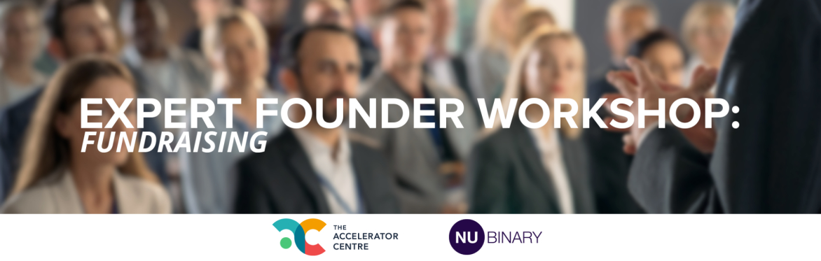 Expert Founder Workshop - Fundraising from those who've been there