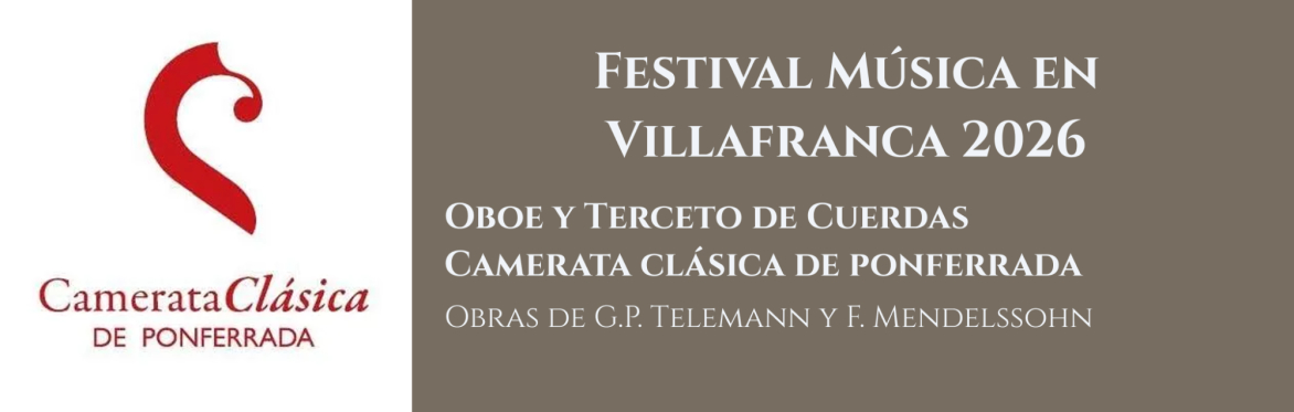 Concierto de Cámara CAMERATA CLÁSICA DE PONFERRADA