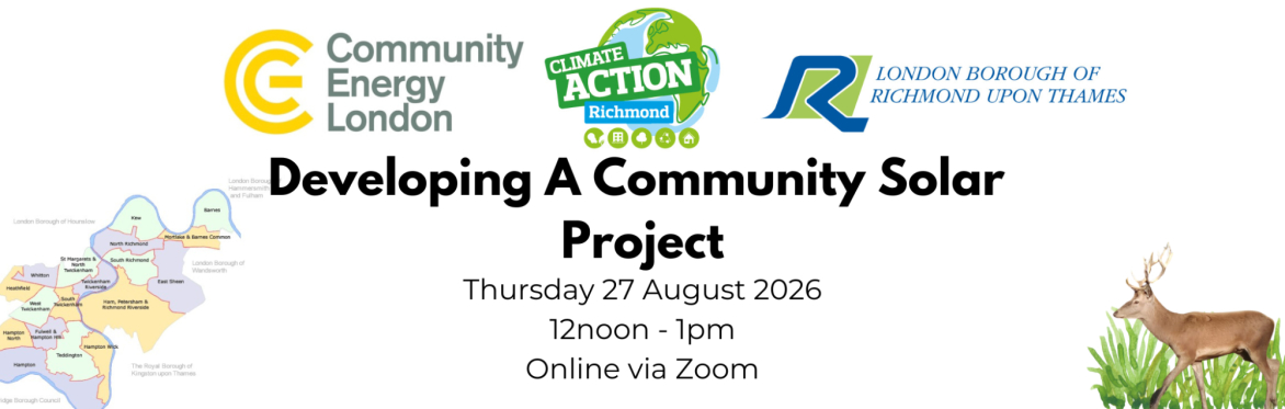Richmond Council x CEL: Developing A Community Solar Project