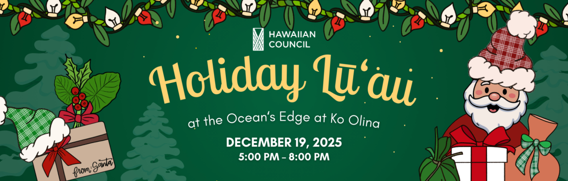 Holiday Lūʻau with the Hawaiian Council