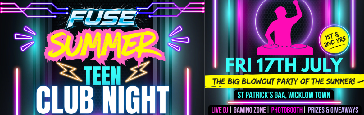 1ST & 2ND YEAR CLUB NIGHT