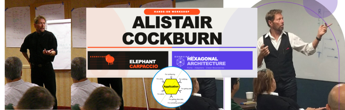 Alistair Cockburn, Elephant Carpaccio & Hexagonal Architecture