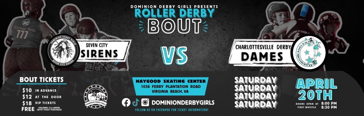 Seven City Sirens Vs Charlottsville Derby Dames