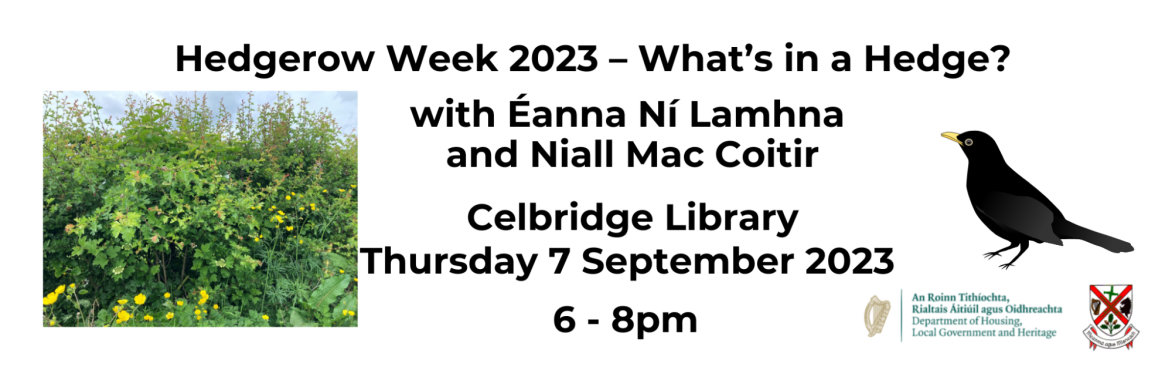 ﻿ Hedgerow Week 2023 – What’s in a Hedge?