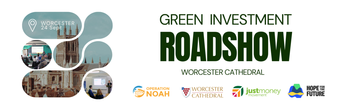 Header image of Green Investment Roadshow, Bristol Cathedral, 10th June 2026