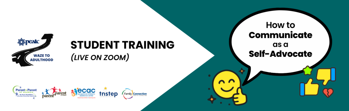 How to Communicate as a Self-Advocate (YOUTH Training)