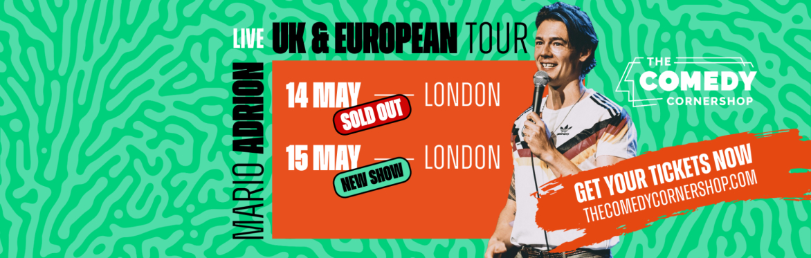 Mario Adrion Live in London - 15th May - 7pm