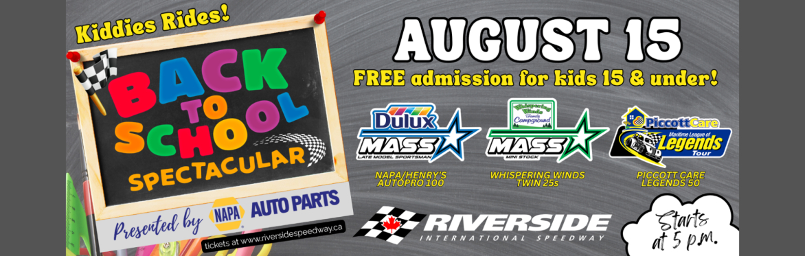 Back to School Spectacular Presented by NAPA Auto Parts