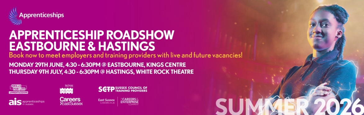 East Sussex Apprenticeship Roadshow 2026