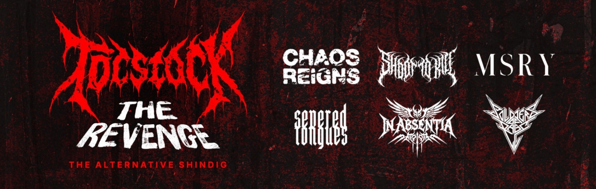 TEN OF CLUBS presents TOCstock The Revenge metal festival in aid of Music Minds Matter