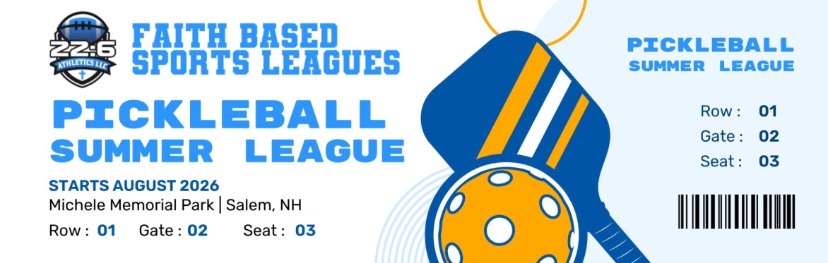 22:6 Athletics Pickleball League Summer 2026 (Saturday Mornings)