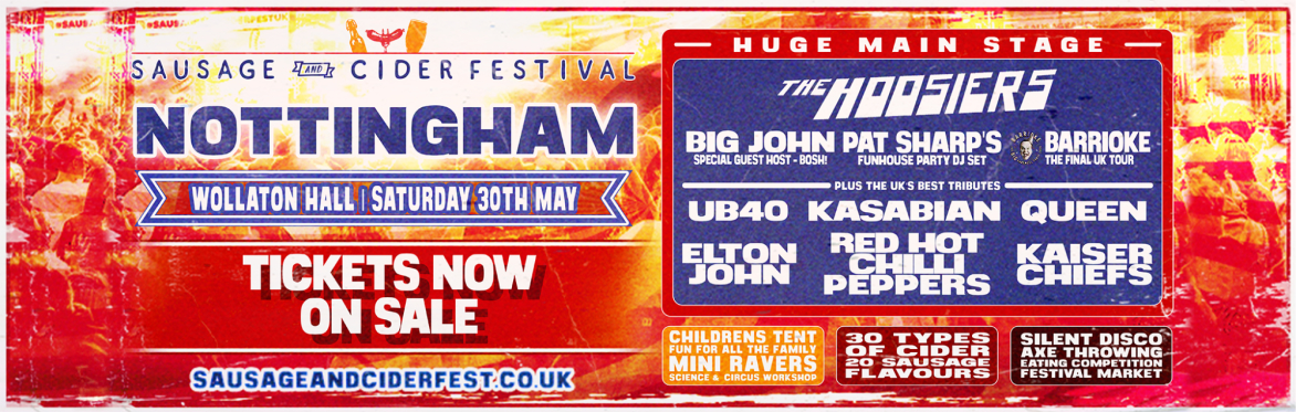 Sausage and Cider Festival - Nottingham 2026