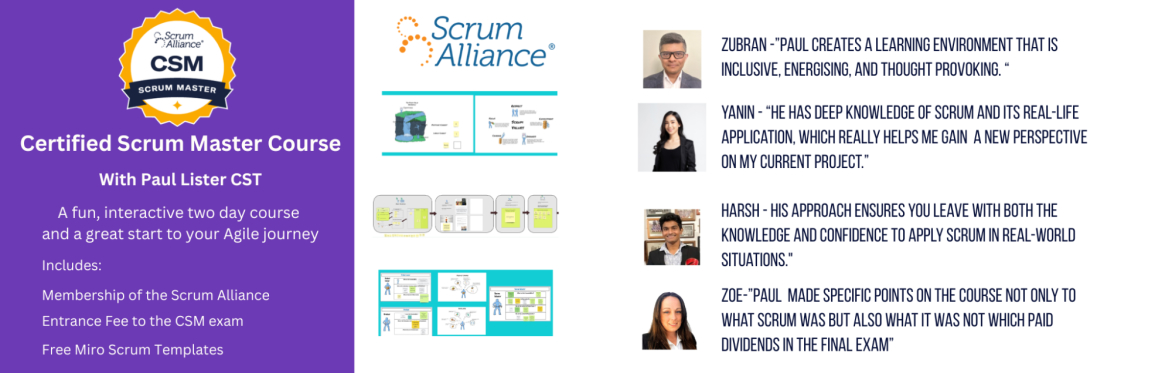 Scrum Alliance Certified Scrum Master Course