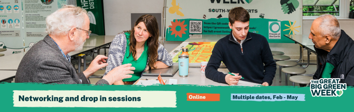 Networking sessions: Come along to meet other organisers, ask questions and share ideas