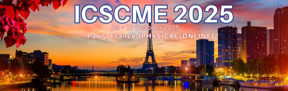 International Conference on Software, Computer and Manufacturing Engineering 2025 [ICSCME 2025]