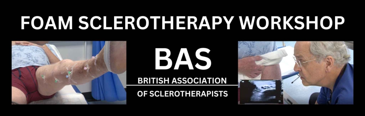 foam sclerotherapy workshop hosted by BAS