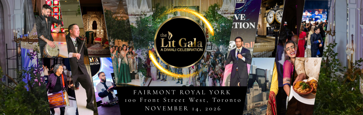 The Lit Gala - 4th Annual - 2026 - Fairmont Royal York, 100 Front Street West, Toronto - November 14th, 2026