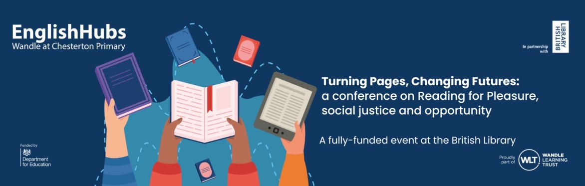 Turning Pages, Changing Futures conference banner