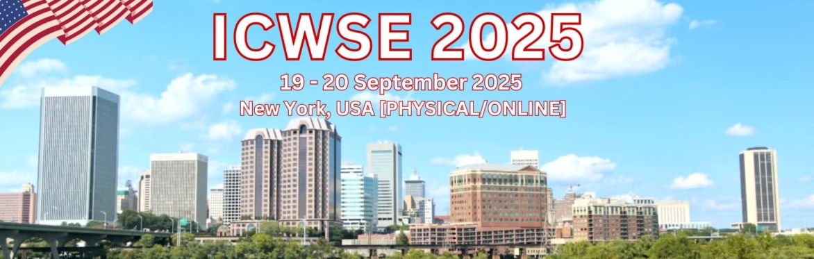 International Conference on Web Science and Engineering 2025 [ICWSE 2025]