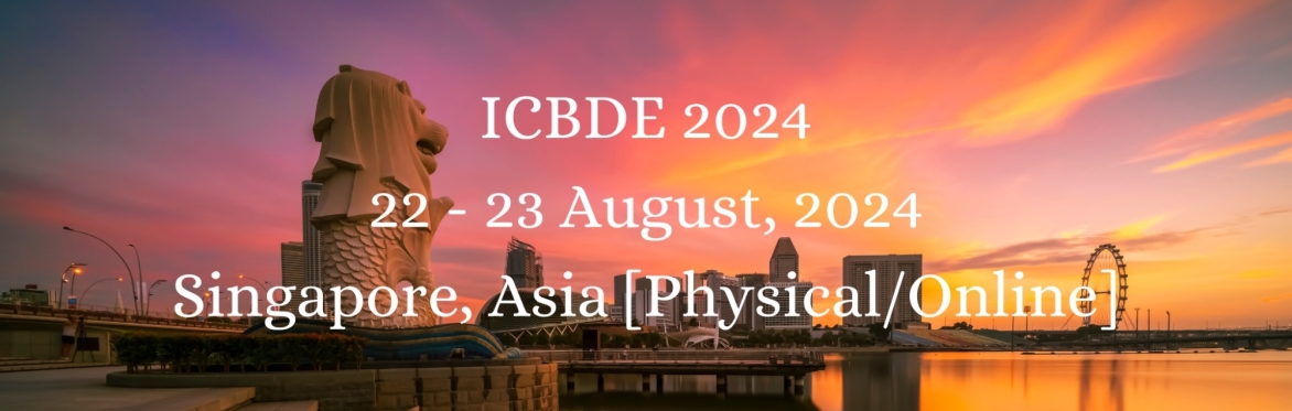 International Conference on Big Data Engineering 2024 [ICBDE 2024]