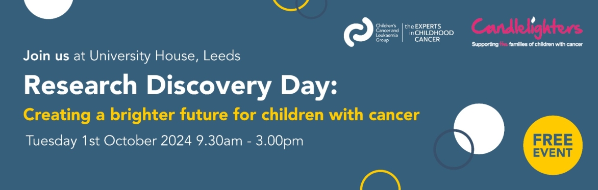 Research Discovery Day: Creating a brighter future for children and young people with cancer