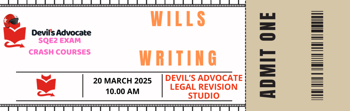 SQE2 MOCK: Wills: Writing
