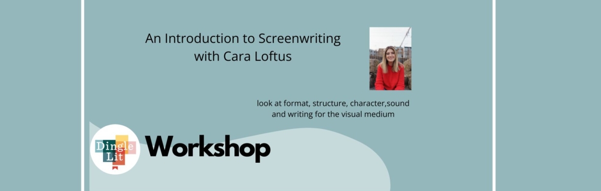 title of the workshop and a photo of Cara Loftus