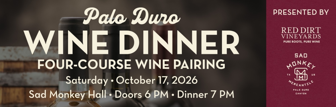 Palo Duro Wine Dinner