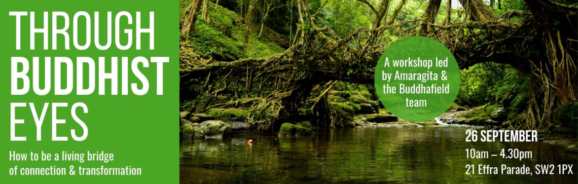 Image of Living Bridge with workshop information included