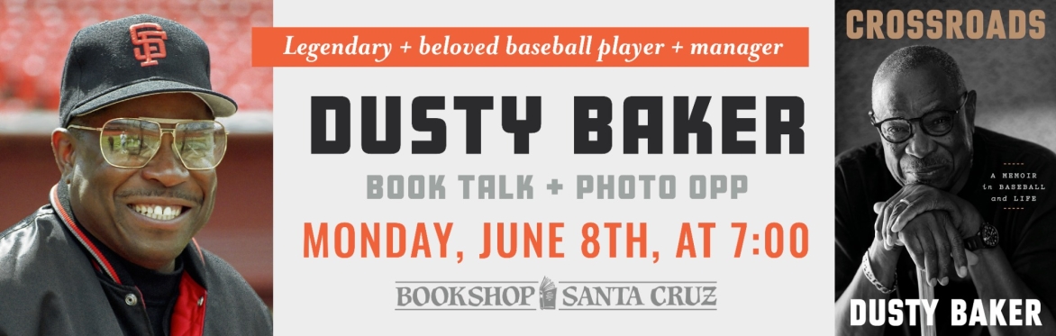 In-store Photo Opp with Dusty Baker + CROSSROADS: A MEMOIR IN BASEBALL AND LIFE