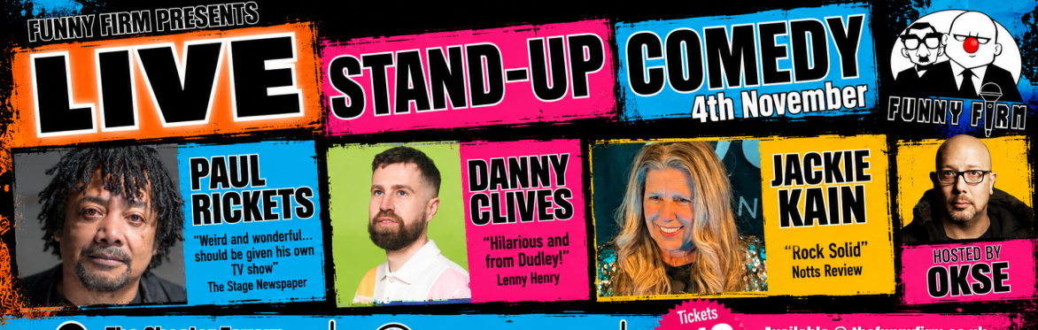 Funny Firm Presents Comedy at the Chester Tavern