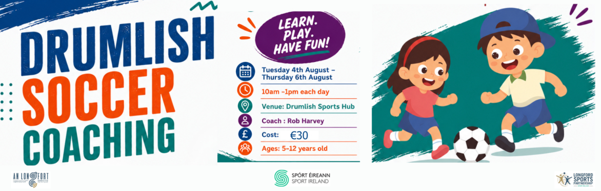 Drumlish Soccer Coaching Summer Programme