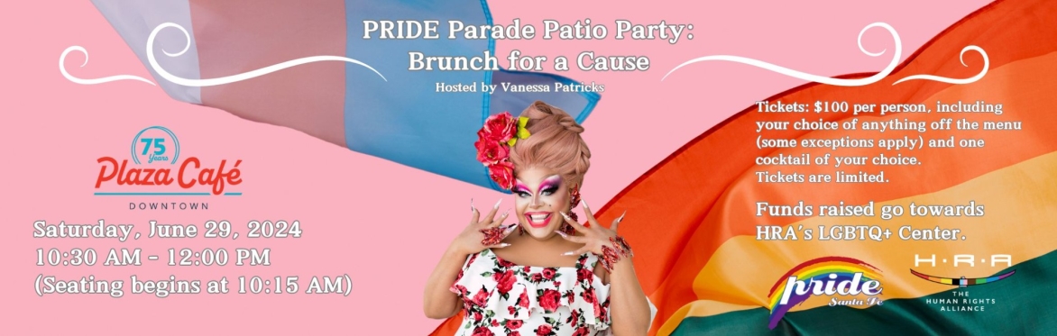 PRIDE Parade Patio Party: Brunch for a Cause