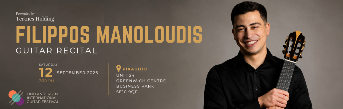 Filippos Manoloudis live in concert