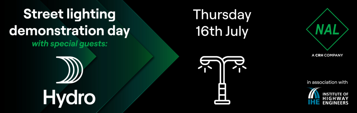 Street Lighting Demonstration Day - with special guests Hydro