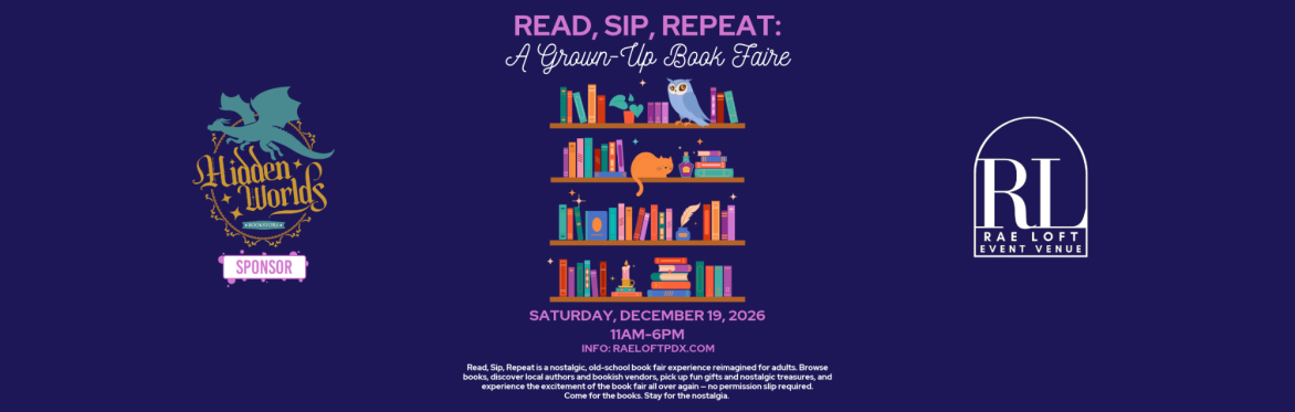 Rae Loft, Venue, Craft Fair, Holiday, Christmas, Music, Books, Shopping, Book Store, Faire, Fair, Scholastic, Authors, Signing, Romance, Fantasy, SciFi, Post Apocalyptic, PDX, Portland