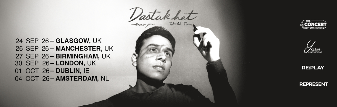 Anuv Jain World Tour - Dastakhat - Glasgow