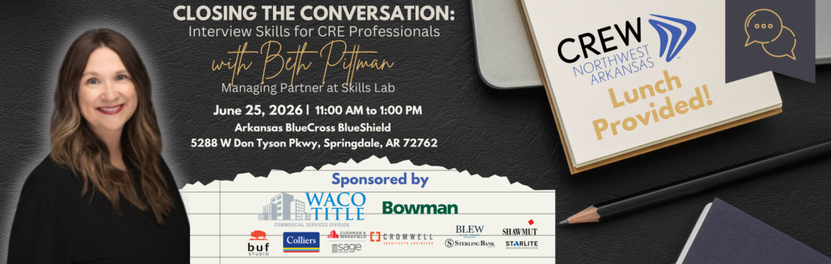 Closing the Conversation: Interview Skills for CRE Professionals with Beth Pittman