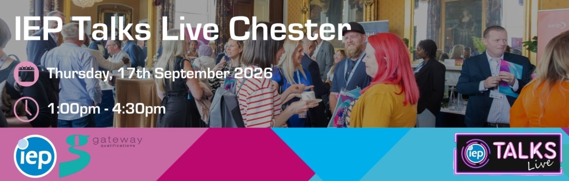 IEP Talks Live - Chester